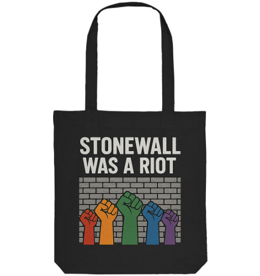 Stonewall was a Riot - Organic Tote-Bag – Bild 2