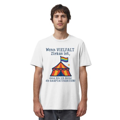 "Zirkus" - Organic Shirt – Bild 2
